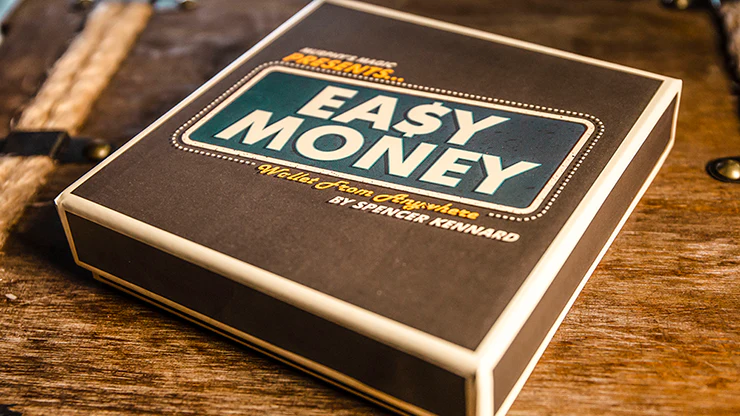 Easy Money Black Wallet (Gimmick and Online Instructions) by Spencer Kennard - Trick - Image 5
