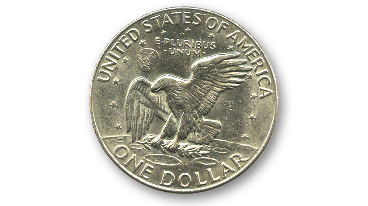 Eisenhower Dollar (Single Coin Ungimmicked) - Trick - Image 2