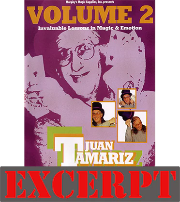 El Cochecito - Video Download (Excerpt of Lessons in Magic Volume 2) by Juan Tamariz