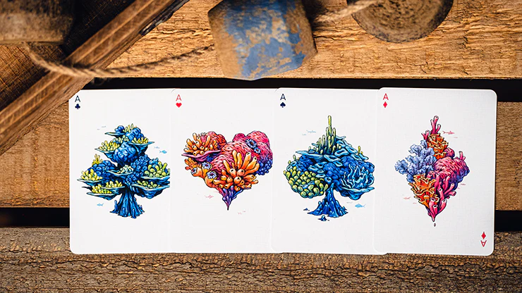 False Anchors V4 (Deep Sea) Playing Cards by Ryan Schlutz - Image 3