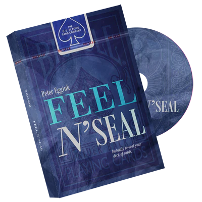 Feel N' Seal Red (DVD and Gimmick) by Peter Eggink - DVD