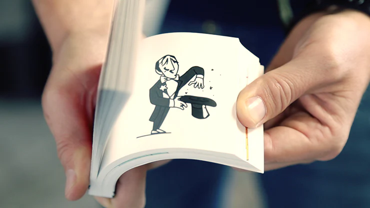 FLIP BOOK MAGICIAN (Gimmick and Online Instructions) by JOTA - Trick - Image 3
