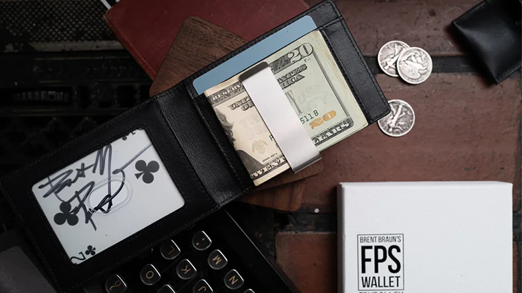 FPS Wallet True Black Leather (Gimmicks and Online Instructions) by Magic Firm - Trick - Image 3
