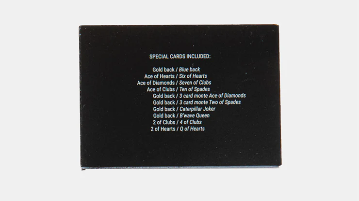 Gaff pack for Butterfly Playing Cards Marked (Black and Gold) by Ondrej Psenicka - Image 3