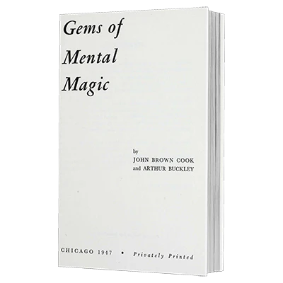 Gems of Mental Magic by Arthur Buckley and The Conjuring Arts Research Center - ebook