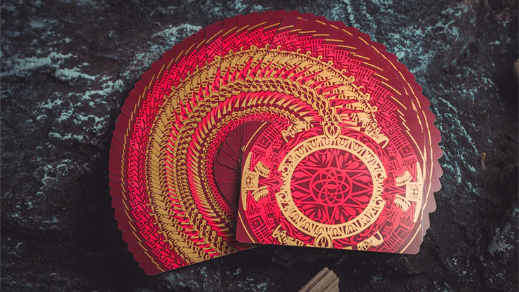 Gilded Atlantis: Fire Playing Cards - Image 3