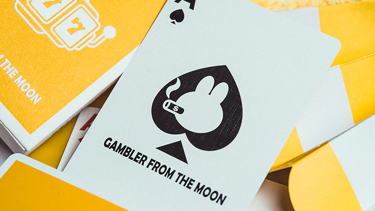 Gilded Milk Casino Deck (Silver) by Bacon Playing Card Company - Image 2