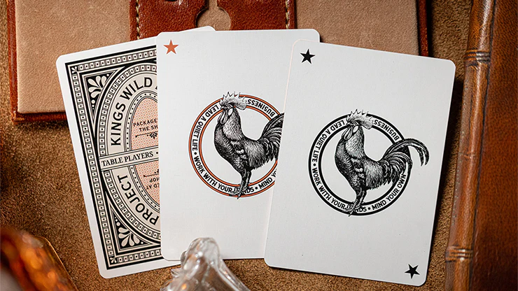 Gilded No.13 Table Players Vol.40 Playing Cards by Kings Wild Project - Image 2