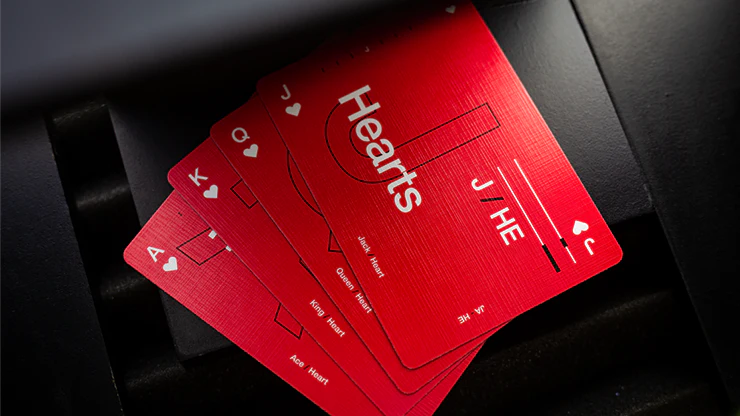Grid Series Four- Typographic Playing Cards - Image 5