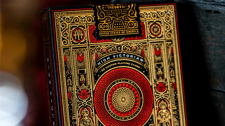 High Victorian (Red) Playing Cards by theory11 - Image 3