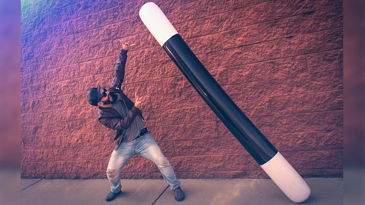 INFLATABLE WAND MEGA (8FT.) by Murphy's Magic Supplies - Trick - Image 2
