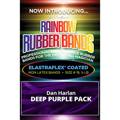 Joe Rindfleisch's Rainbow Rubber Bands (Dan Harlan - Deep Purple ) by Joe Rindfleisch - Trick