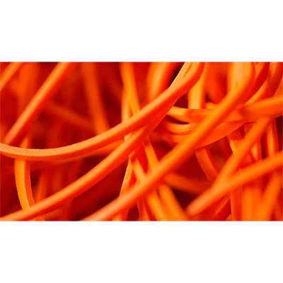 Joe Rindfleisch's Rainbow Rubber Bands (Daniel Garcia - Orange Pack ) by Joe Rindfleisch - Trick - Image 2