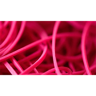Joe Rindfleisch's Rainbow Rubber Bands (Vince Mendoza - Mr. Pink) by Joe Rindfleisch - Trick - Image 2