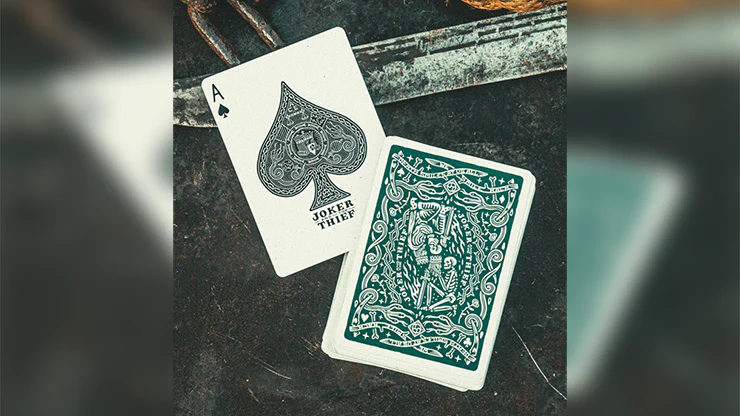 JT Crown (Green) Playing Cards by Joker and the Thief - Image 3