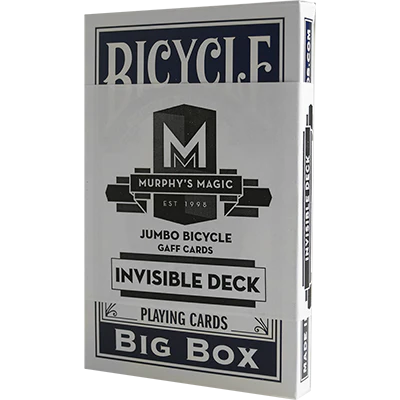 Jumbo Invisible Deck Bicycle (Blue) - Trick