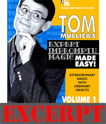 Karrel Fox's Napkin Vanish - Video Download (Excerpt of Mullica Expert Impromptu Magic Made Easy Tom Mullica- #1, DVD)