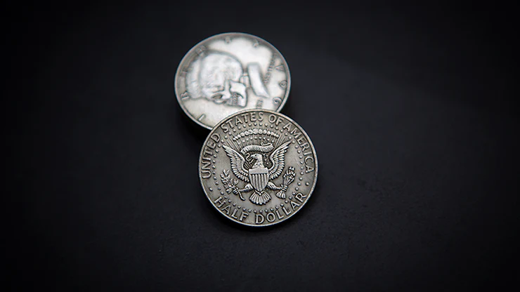 KENNEDY SKULL HEAD COIN by Men Zi Magic - Image 4