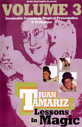 Lessons in Magic Volume 3 by Juan Tamariz - Video Download