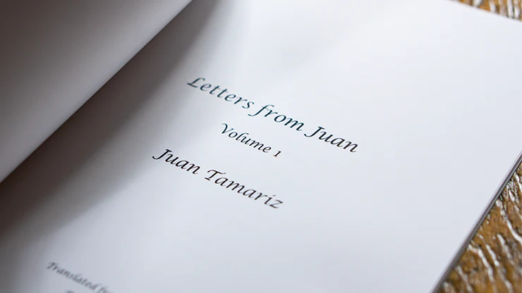 Letters from Juan Volume 1 by Juan Tamariz - Book - Image 2