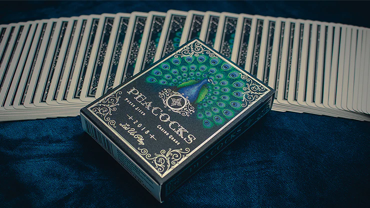 Limited Edition Peacocks Playing Cards by Rocsana Thompson - Image 2