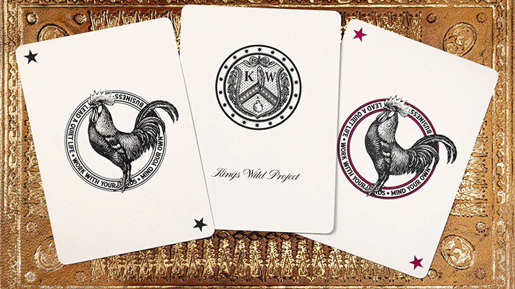 Limited No.13 Table Players Vol.17 Playing Cards by Kings Wild Project - Image 2