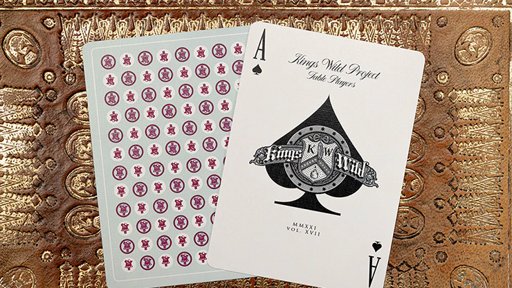 Limited No.13 Table Players Vol.17 Playing Cards by Kings Wild Project - Image 4