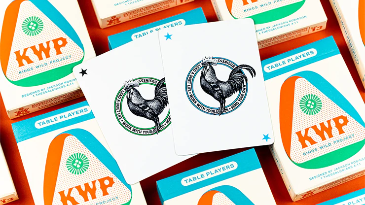 Limited No.13 Table Players Vol.22 Playing Cards by Kings Wild Project - Image 2