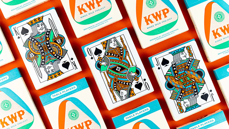 Limited No.13 Table Players Vol.22 Playing Cards by Kings Wild Project - Image 5