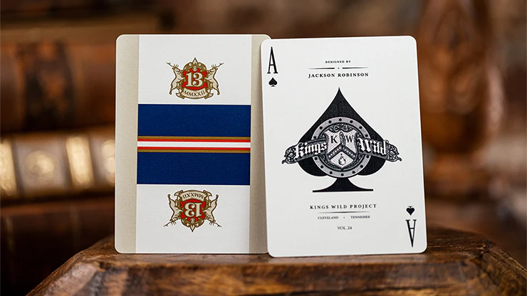 Limited No.13 Table Players Vol.24 Playing Cards by Kings Wild Project - Image 3
