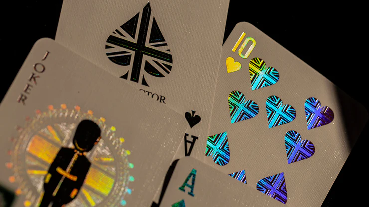London Diffractor Double Metal Playing Card Set - Image 4