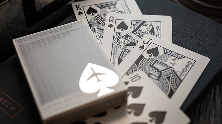Lounge Edition in Jetway (Silver) by Jetsetter Playing Cards - Image 4
