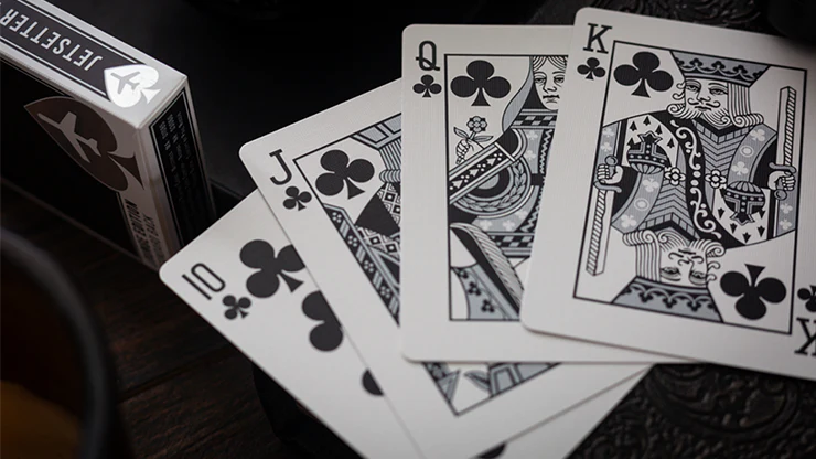 Lounge Edition Unmarked (Tarmac Black) by Jetsetter Playing Cards - Image 5