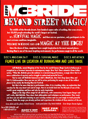 Magic At The Edge (3 DVD SET) by Jeff McBride - DVD - Image 2