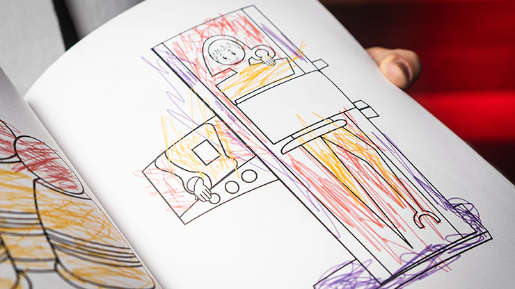 MAGIC SHOW Coloring Book DELUXE (4 way) by Murphy's Magic - Image 3