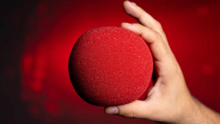 Magic Sponge Balls 1PK red 4" by Murphy's Magic - Image 2