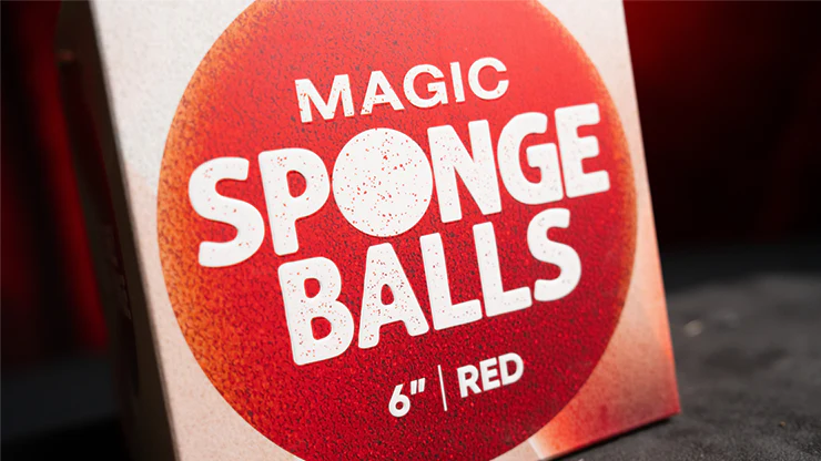 Magic Sponge Balls 1PK RED 6" by Murphy's Magic - Image 4