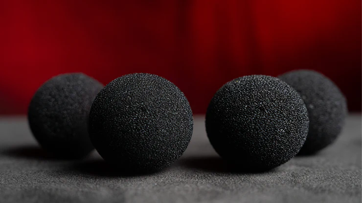 Magic Sponge Balls 50PK BLACK 1" by Murphy's Magic - Image 3