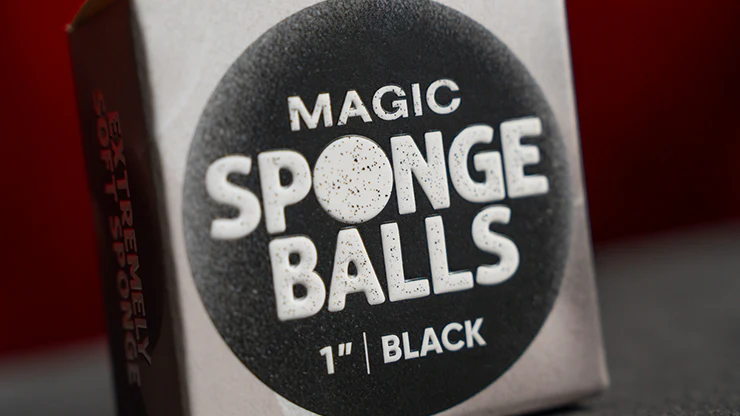 Magic Sponge Balls 50PK BLACK 1" by Murphy's Magic - Image 4