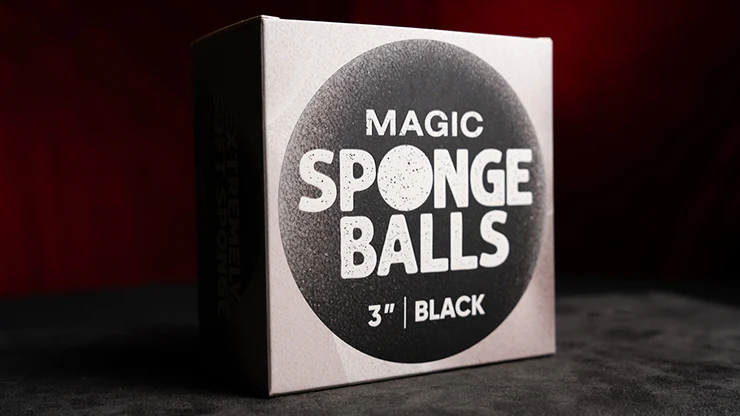 Magic Sponge Balls 50PK BLACK 3" by Murphy's Magic - Image 4