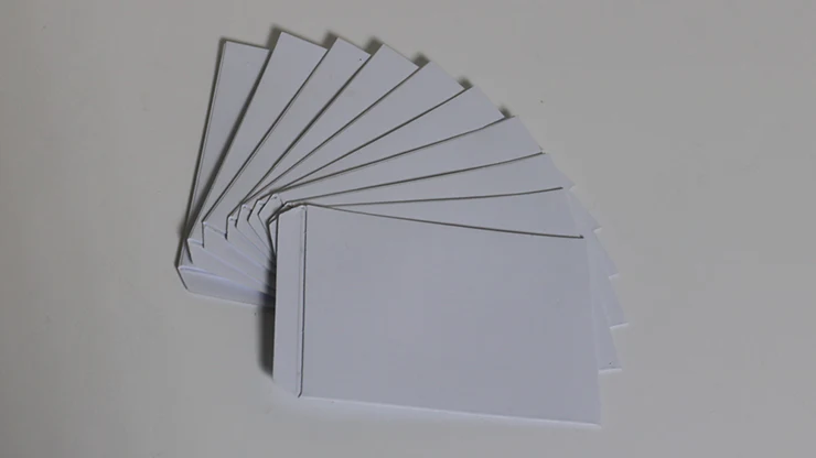Magic Wallet Universe Combo Refill Envelopes (White) by TCC - Trick - Image 2
