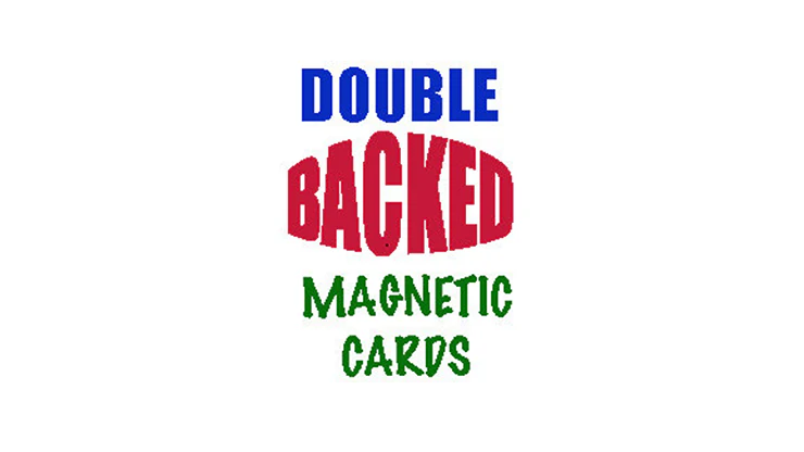 Magnetic Card- Bicycle Cards (2 Per Package) Double Back Blue by Chazpro - Trick - Image 3