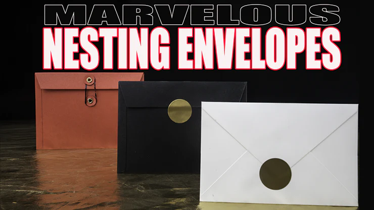 Marvelous Nesting Envelopes (Gimmicks and Online Instructions) by Matthew Wright - Trick - Image 2