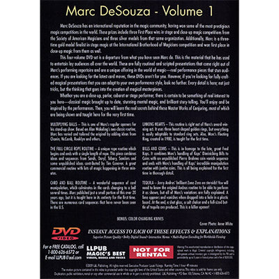 Master Works of Conjuring Vol. 1 by Marc DeSouza - DVD - Image 2