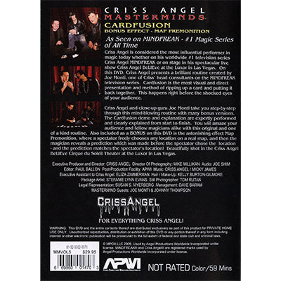 Masterminds (Card Fusion) Vol. 5 by Criss Angel - DVD - Image 2