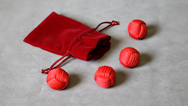 Monkey Fist Cups and Balls (4 Balls) by Leo Smetsters - Trick - Image 2