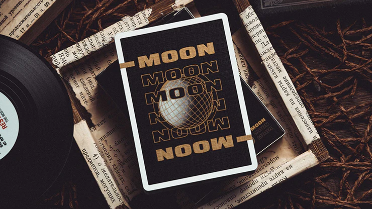 Moon (Black) Playing Cards - Image 2
