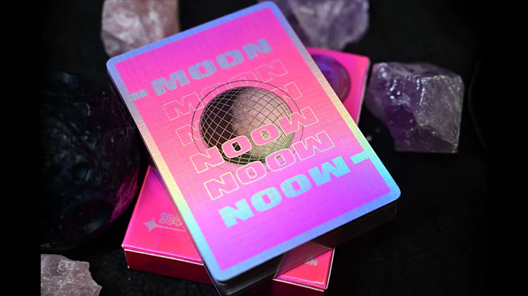 Moon (Pink Holo) Playing Cards - Image 2
