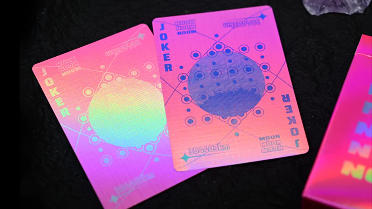 Moon (Pink Holo) Playing Cards - Image 3
