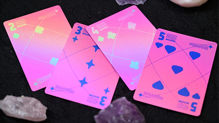Moon (Pink Holo) Playing Cards - Image 4